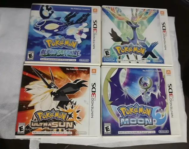 Jogos de pokemon, Nintendo 3ds