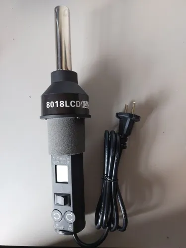 Estação De Retrabalho Ar Quente Digital 8018LCD 220V Portátil Nova<br>
