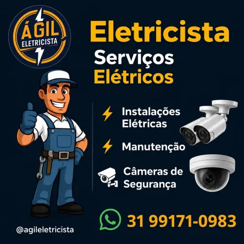 Instalação de câmera/ Serviço eletrico