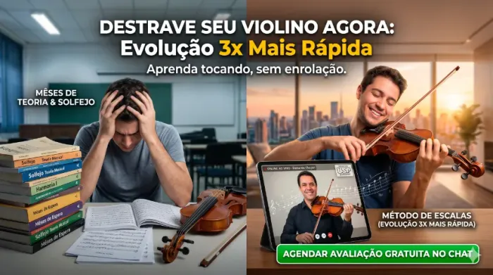 O segredo para tocar violino que as escolas de música não te contam