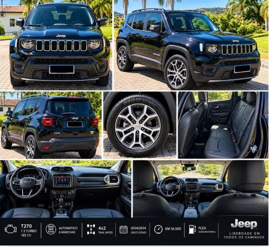 Jeep Renegade Long. T270 1.3 TB 4X2 Flex Aut. 2024