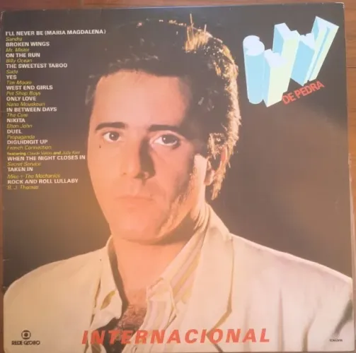 Disco vinil trilha sonora internacional de novela 'Selva de pedra'