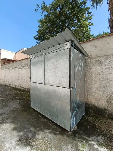 QUIOSQUE/ BARRACA AÇO GALVANIZADO