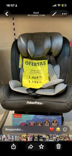 Cadeira Fischer Price
