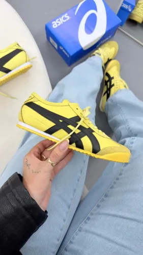 Tenis Asics Onitsuka Tiger Amarelo Manteiga