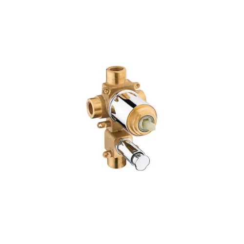 BASE CROMADO C/ DESVIADOR PARA BANHEIRA/CHUVEIRO P/ MISTURADOR MONOCOMANDO KOHLER 882BR-CP