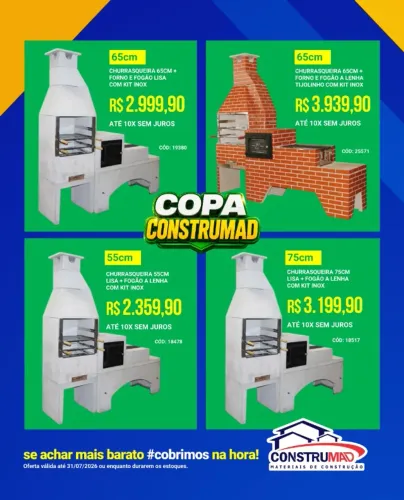 CHURRASQUEIRA PRE MOLDADA - PRE FABRICADA
