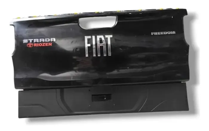 Tampa Mala Fiat Strada 2020 2025 Freedom Preto