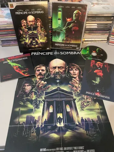 Príncipe das Sombras de John Carpenter/ DVD Duplo com Luva, CD Trilha, Pôster e Card