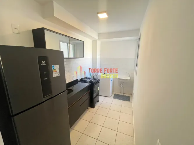 ALUGUEL- Apartamento MOBILIADO com 2 dormitórios - SEMI SUÍTE - para alugar, 52 m² - Burit