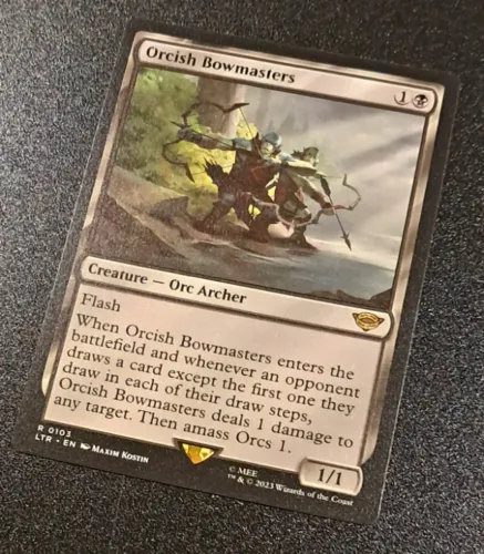 Mestres Arqueiros Orcs - Carta Magic the Gathering Senhor dos Anéis