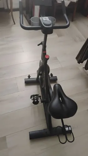 BIKE ERGOMÉTRICA MERACH SUPORTA 150KG BLUETOOTH