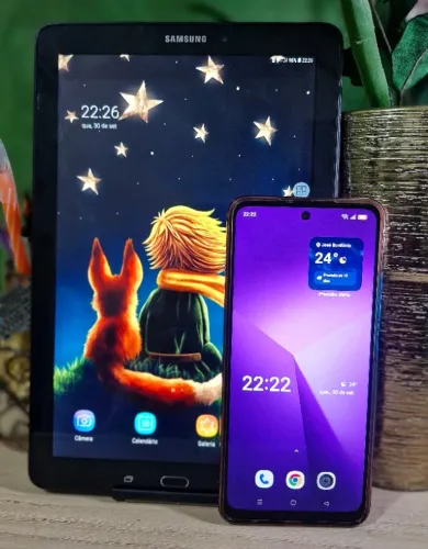 COMBO REALME C65 + SAMSUNG TAB A 10.1 COM S PEN
