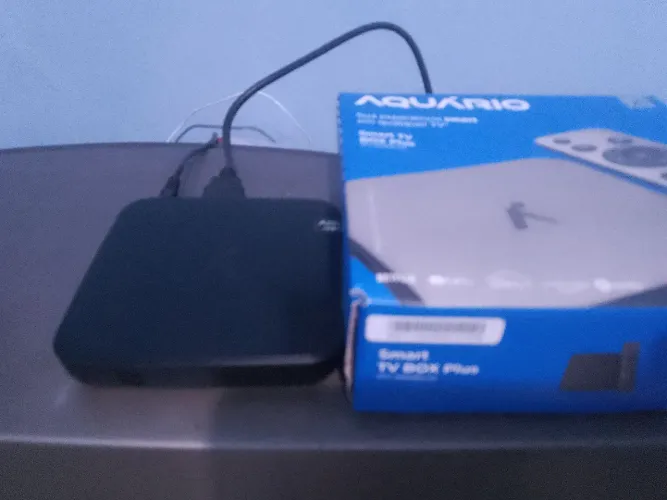 Tv box aquário plus