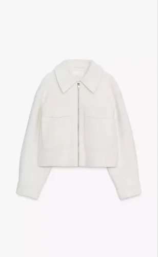 Casaco de Bouclé Zara 