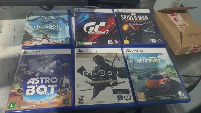 Vendo jogos de ps5