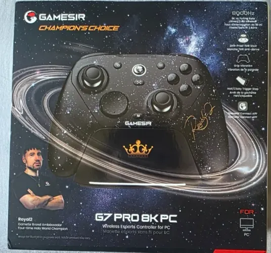 Controle Sem Fio GameSir G7 Pro Série 8K Royal - Original - Lacrado