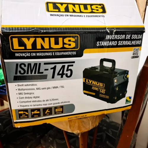Máquina de solda lynus 145 nova