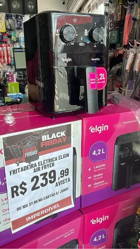 Air fryer Elgin 4,2 litros nova na loja com nota fiscal e garantia