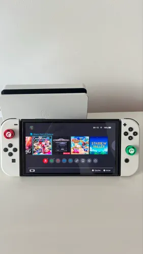 Nintendo switch óleo