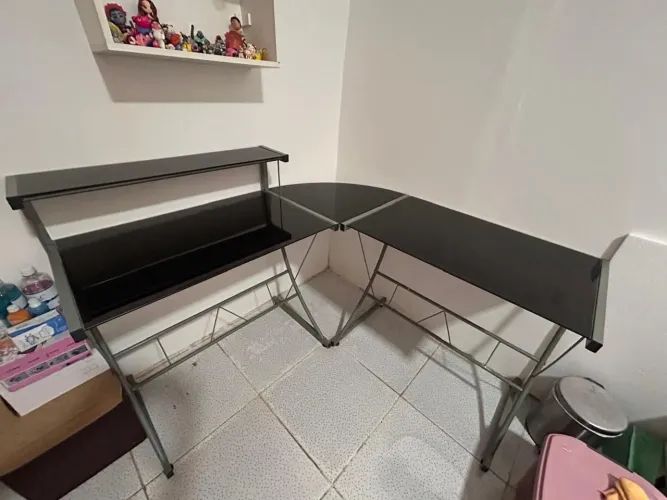 Mesa em L para escritório