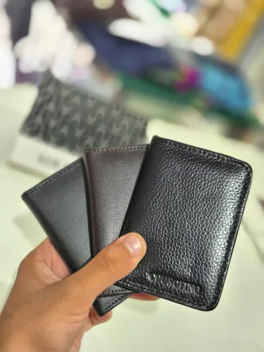 Carteira/Porta cartão pequeno em couro Legítimo Original da Couro Fino