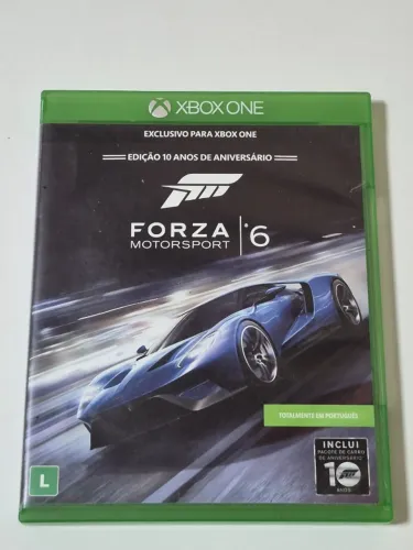 Jogo Forza Motorsport 6 Xbox One Mídia Física Original Impecável Usado