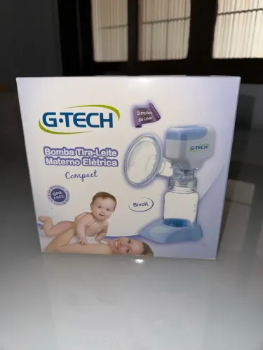 Bomba Tira-Leite Materno Elétrica G-Tech Compact Bivolt