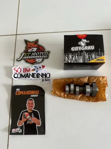 COMANDO PREPARADO NUNCA USADO CiTYGRAU pra Fan titan start  150 e 125