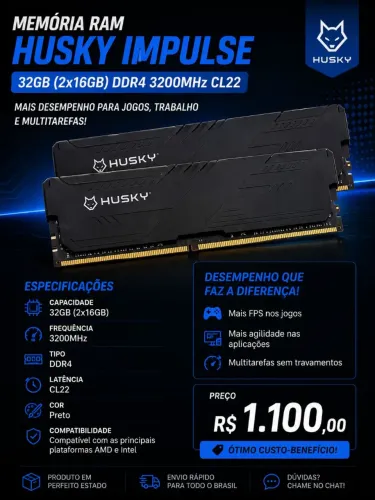 32gb memoria ram, pra sair hoje.