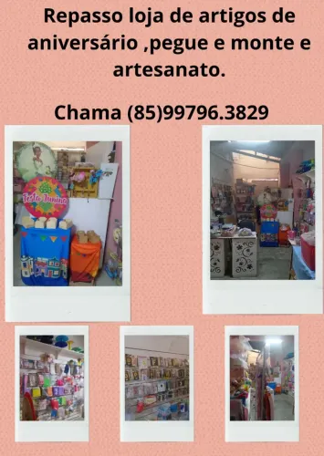 Loja Repasso artigos aniversário ,pegue e monte e artesanato