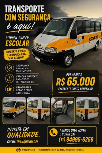 Vende-se Citroën jumper van escolar