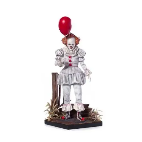 IT A Coisa Pennywise Deluxe 1/10 Iron Studios Horror Series