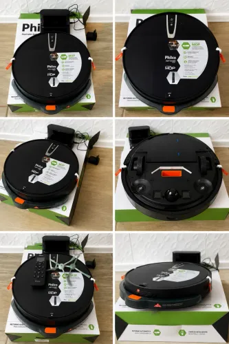 Aspirador Robô Philco PAS26P Novo, Nunca Usado + MOP + Nota Fiscal