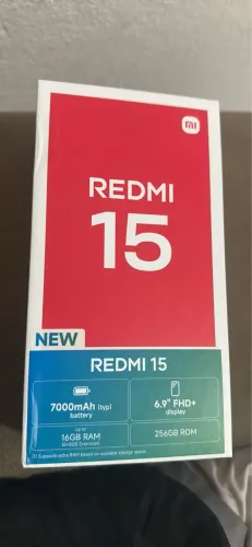 Celular Redmi 15
