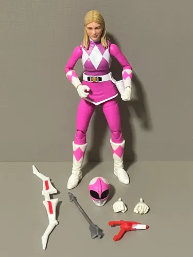 Power Ranger Rosa Lightning Collection - Original e rara