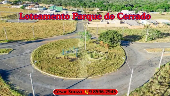 Venha comprar o seu Lote a prestação, no Parque do Cerrado em Luziânia, aproveite os preço