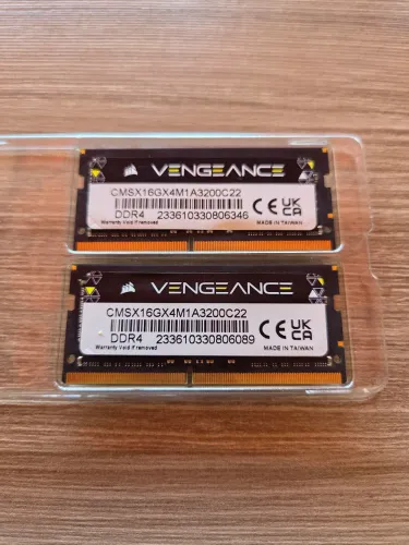 Memória DDR4 16gb 3200mhz Corsair Notebook 