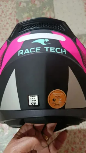 Capacete raca tech N60 novo. Motivo da venda por que não coube na minha cabeça.