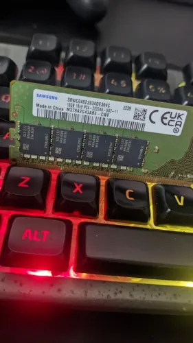 MEMÓRIA RAM SAMSUNG 16GB DDR4 3200MHZ - PARA PC
