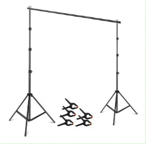 Suporte Fundo Infinito Fotográfico  + Grampos 2,40 X 3m