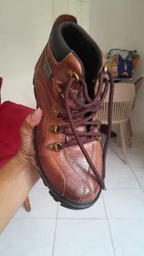 Bota kater pilar couro número 36