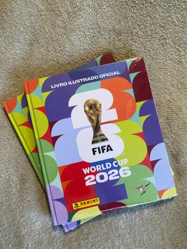 ? Álbum/ capa dura Oficial FIFA World Cup 2026, da Panini copa do mundo 
