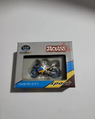 Miniatura 1:43 moto honda RC 213 v spark Jackass
