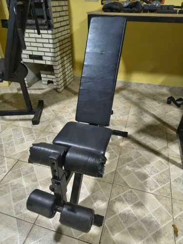 Banco reclinável 5 posições treino