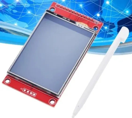 Display 2,4 Polegada Tft Touch Spi Lcd Ili9341 Arduino Esp32 Automação COD-AM393