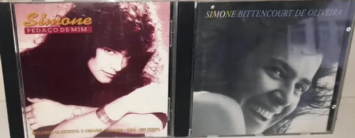 2 Cd´s,Simone,Bittencourt De Oliveira Columbia & Simone,Pedaço De Mim,Som Livre