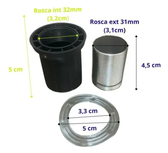 Kit de reparo para torneira monocamando