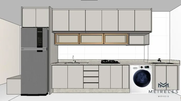 Apartamento para locação no Edificio Wood Terra Bonita Zona Sul de LONDRINA - PR