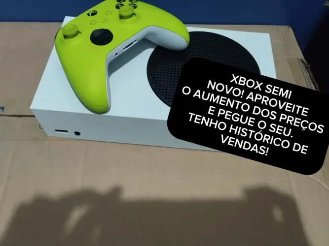 Xbox com controle novinho
